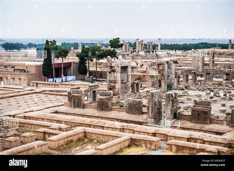 Panorama of the Ancient city of Persepolis, Iran. UNESCO World heritage site Stock Photo - Alamy