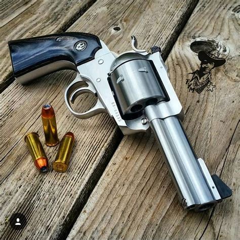 Ruger big bore single action.. I'm a sucker for a non-fluted cylinder Ruger Revolver, Single ...