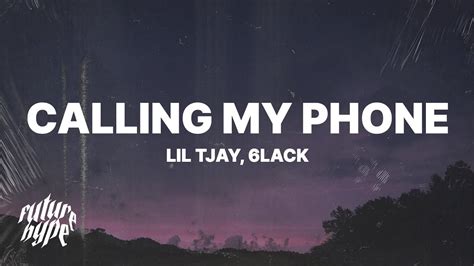 Lil Tjay - Calling My Phone (Lyrics) ft. 6LACK Chords - Chordify