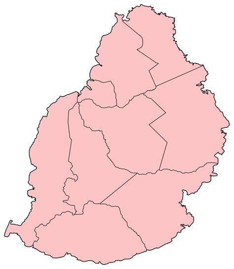 Template:Mauritius Districts Labelled Map - Wikipedia