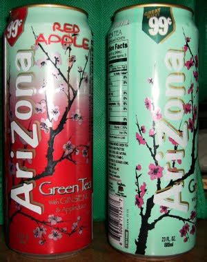 Doug Bolden, AriZona Tea Canned Varieties. Arnold Palmer. Southern ...