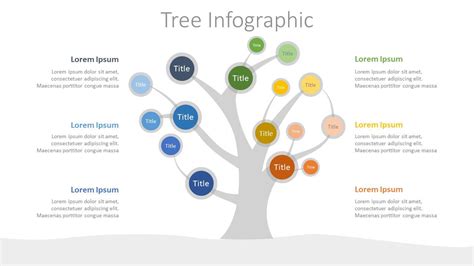 Tree Mind Map Infographic - Modèle de présentation gratuit pour Google Slides et PowerPoint | #07687