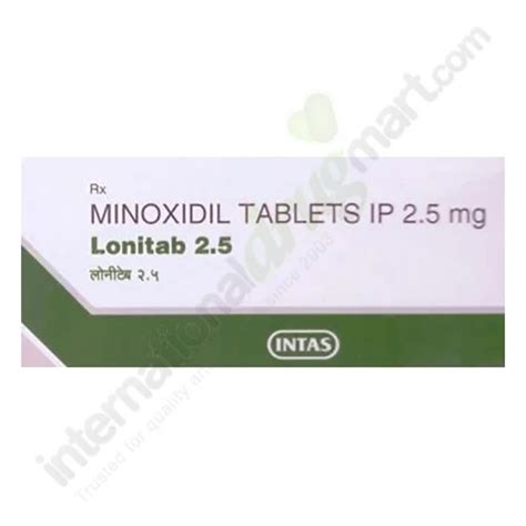 Buy Minoxidil 2.5 mg Tablet For Hair Loss At Low Price | IDM