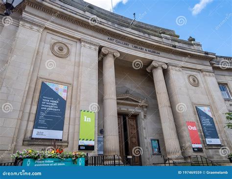 Exterior of Art Gallery Library and Museum Bolton Lancashire July 2020 Editorial Stock Image ...