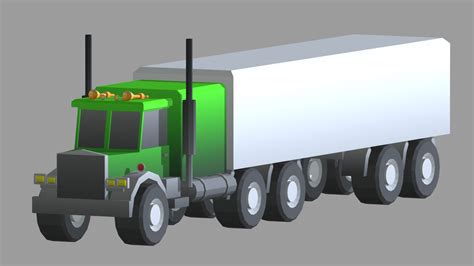 Low Poly Truck - Download Free 3D model by BlueBanana (@Blue_Banana) [d06b8b2] - Sketchfab