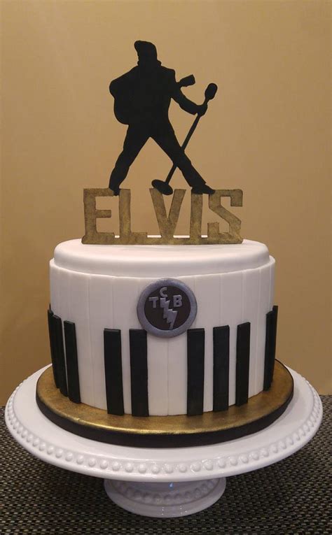 Elvis Cake - Decorated Cake by ShelleySugarCreations - CakesDecor