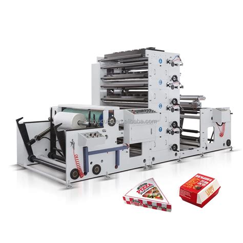 Label Flexo Printing Machine Adhesive Flexo Coated Paper Label Flexo ...