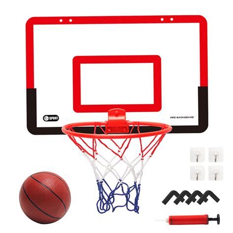 Indoor Mini Basketball Hoop Set for Kids Adjustable Mini Basketball ...