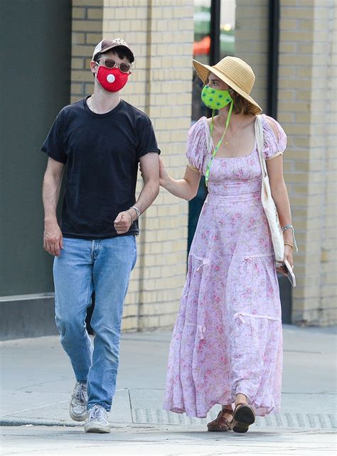 MAYA HAWKE and Tom Sturridge Wearing Masks Out in New York 08/02/2020 ...