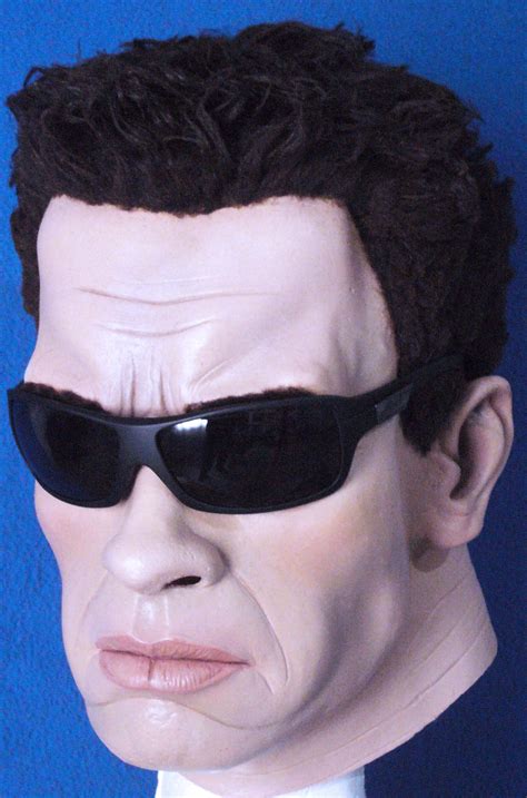 The Terminator latex Mask T-800 mask Cybernetic Organism | Etsy