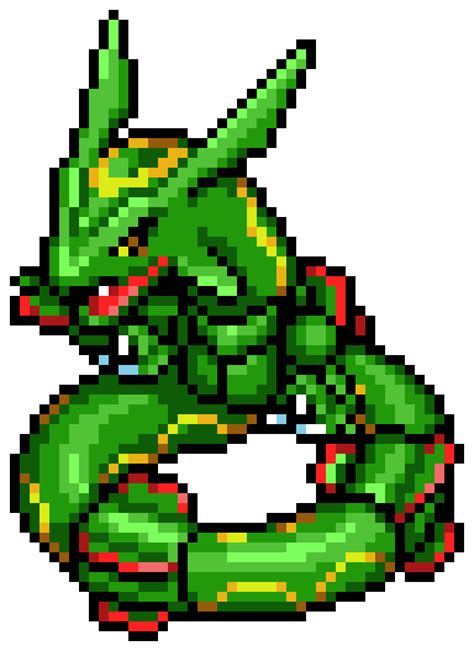 Rayquaza | Pixel Art Maker