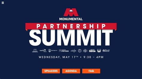 Partnership Summit 2023 Monumental Sports & Entertainment Partnership ...