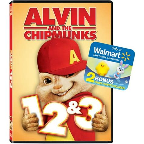 Alvin and the Chipmunks 1, 2 & 3 (DVD) - Walmart.com - Walmart.com