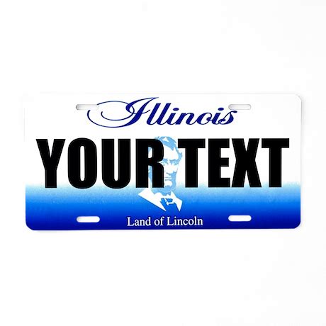 Illinois Custom License Plate by ranger275store