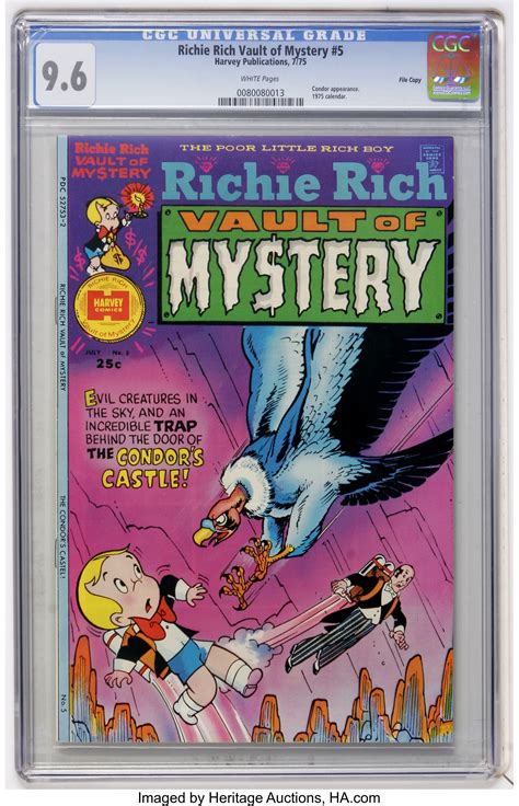 How Much Is Richie Rich Vault of Mystery #5 Worth? Browse Comic Prices ...