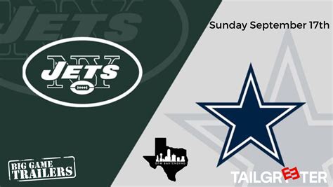 Tailgreeter - Dallas Cowboys vs New York Jets