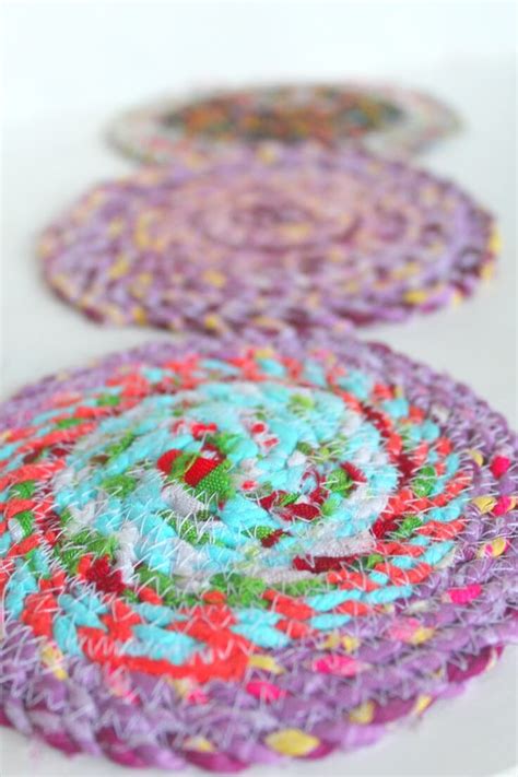 Fabric Trivets Easy Sewing Tutorial With Fabric Twine