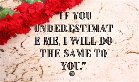 Don’t Underestimate Me Quotes, Massage, Sayings 2024