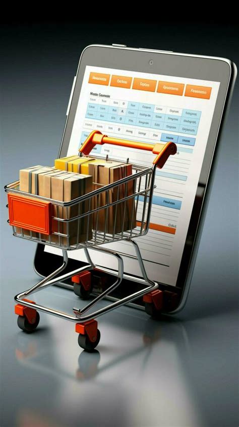 3D clipboard integrates shopping cart for organized online purchases. Vertical Mobile Wallpaper ...