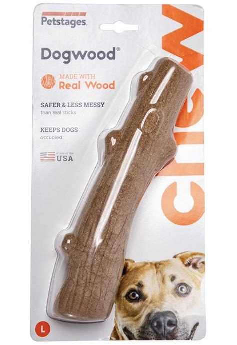 USA MADE LARGE Petstages Dogwood Stick Dog Chew Toy Safe, Natural & Healthy Chewable Sticks ...