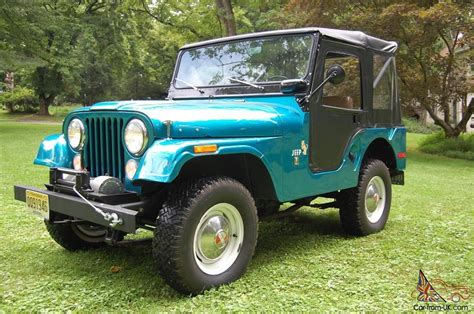 Gorgeous, restored 1969 Jeep CJ 5 convertible, Original V6 engine, 3 ...