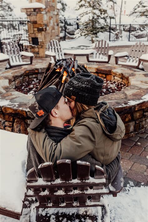 Snow Shoot | Winter Photo Shoot | Snow Photo Shoot | North Star Resort | Engagement Photos ...