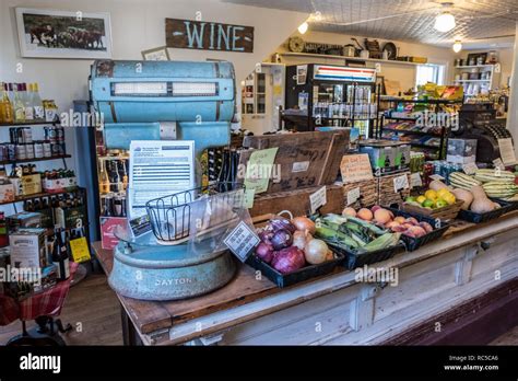 Inside the Petersham Country Store Stock Photo - Alamy