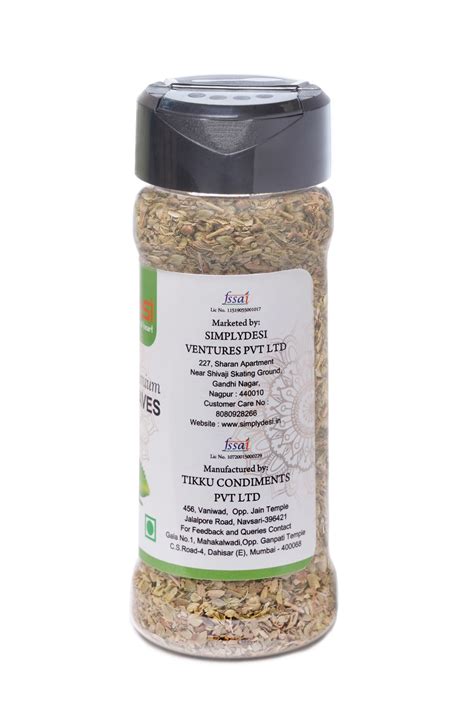 Oregano Leaves 25gm - SimplyDesi