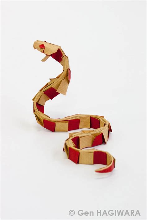 Origami Snake by GEN-H on DeviantArt