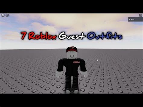 7 Guest Outfits in Roblox - YouTube