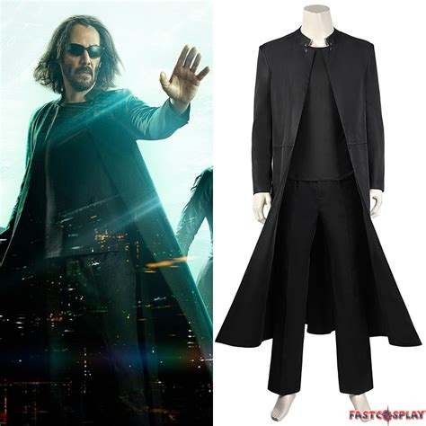 Neo Costume The Matrix Costume Superhero Outfit Party Suit ...