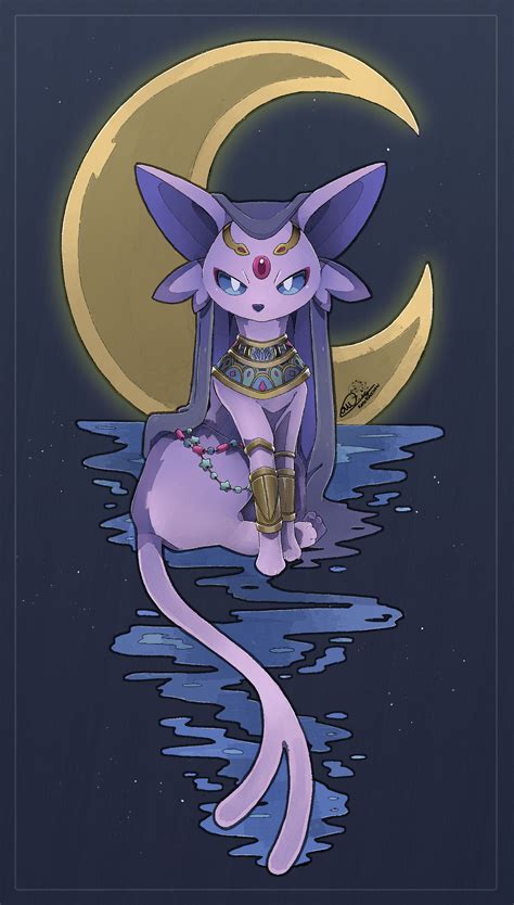 Espeon's day fanart by KatoRaccoon on DeviantArt