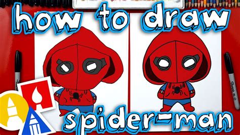 How To Draw Spider-Man Homecoming - YouTube