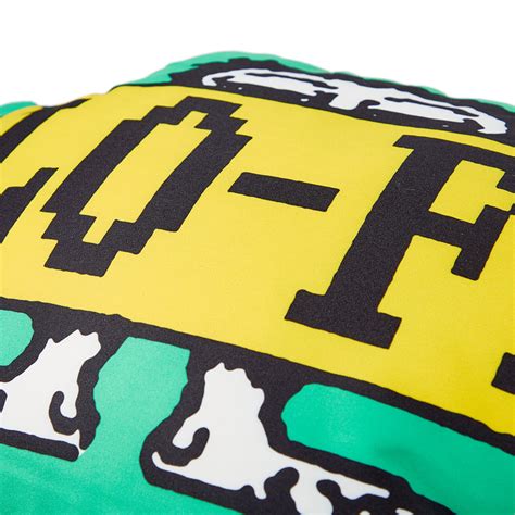 Lo-Fi Sign Pillow Kelly Green | END.