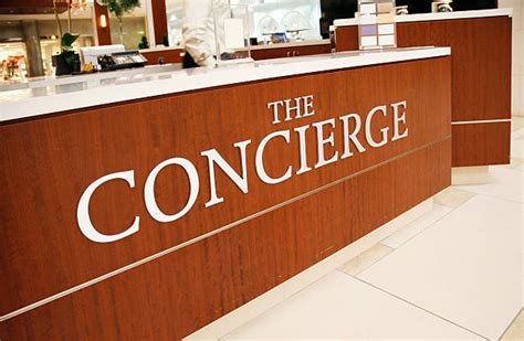 Concierge Desk Sign