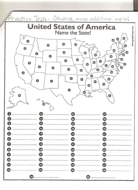 Political Map Worksheet 3rd Grade