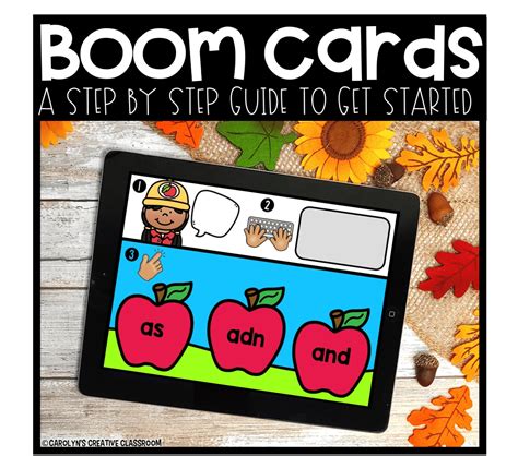 Boom Cards: Getting Started! – Carolyn's Creative Classroom