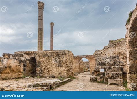 Ancient Ruins Of Carthage, Tunisia Stock Photography - Image: 32176662