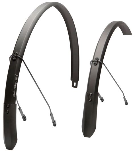 Portland Design Works Full Metal Fenders - 700 x 45mm, Black - Modern Bike