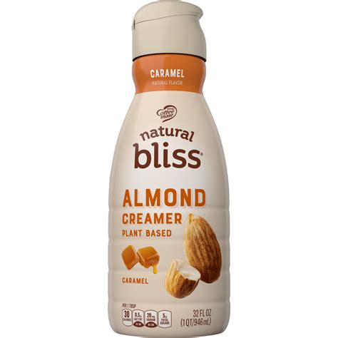 Caramel Almond Milk Coffee Creamer 32 oz. | Official natural bliss®