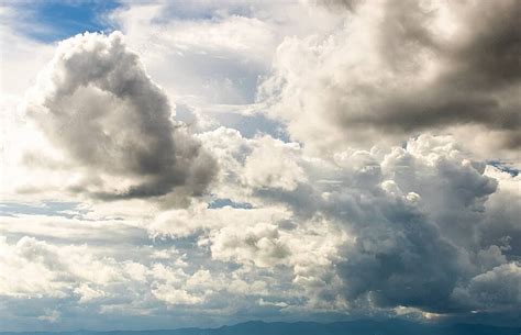 Thunder Storm Sky Rain Clouds Lightning Thunderstorm Weather Photo Background And Picture For ...