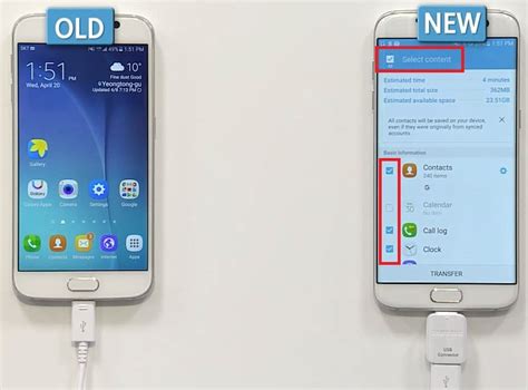 How to Transfer Data from old Galaxy device to new Galaxy device using ...