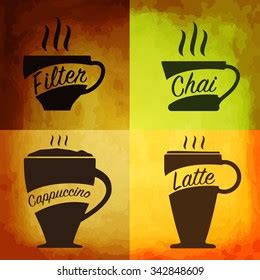 Vector Coffee Shop Menu Elements Including Stock Vector (Royalty Free) 342848609 | Shutterstock