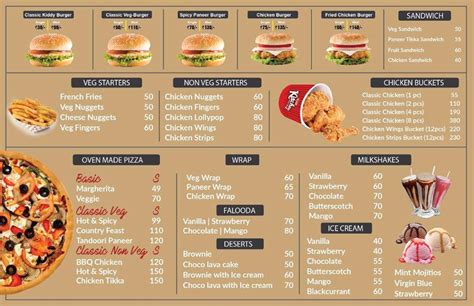 Menu at The Hot Spot Pizza, Avinashi, Gowri thanga maligai back side