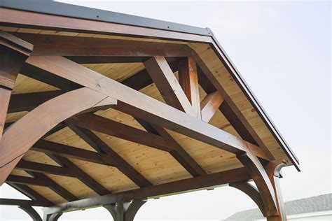 Timber Frame Pavilions — Tuscarora Structures Inc. | Sheds, Garages, Cabins