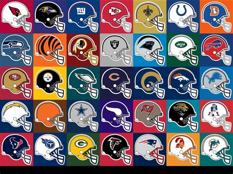 NFL Team Logos Wallpaper - WallpaperSafari