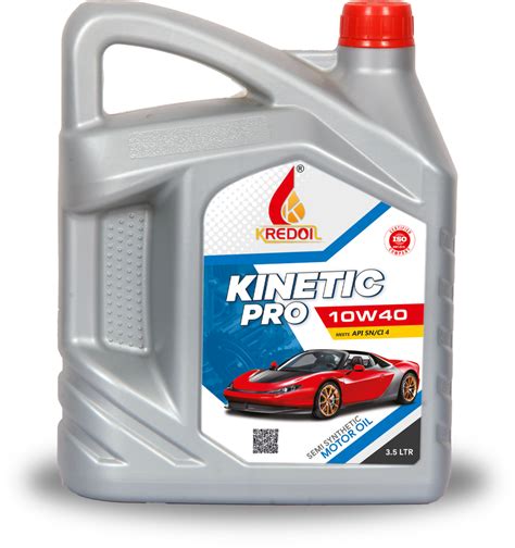 Kredoil Kinetic Pro 10W40 Car Engine Oil, Can of 3 Litre at Rs 1451/can in Surat