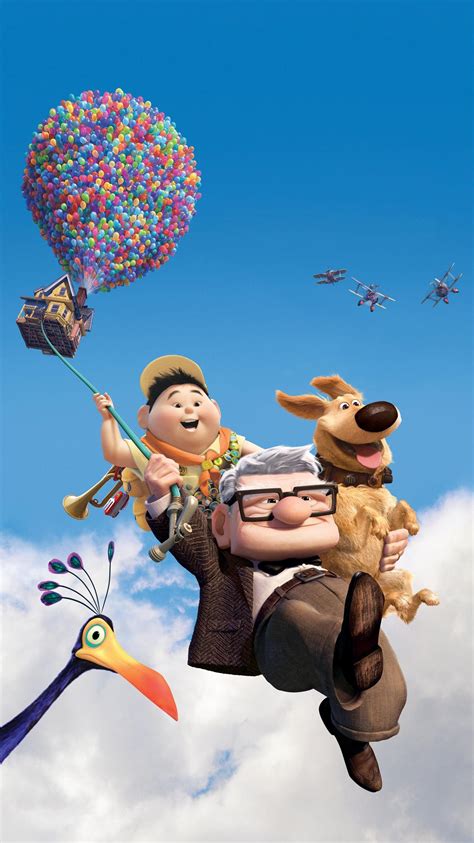 Up (2009) Phone Wallpaper | Moviemania | Cute disney wallpaper, Disney ...