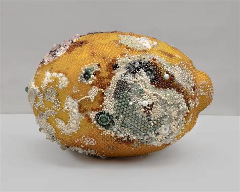 Moldy Fruit Sculptures Formed From Precious Gemstones Challenge Perceptions of Decoration and ...