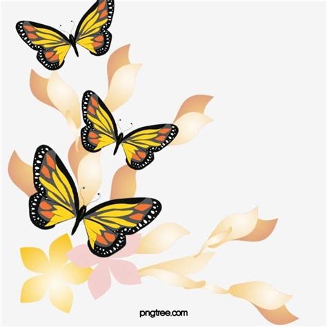 Butterflies Border Frame Royalty Free Vector Image | My XXX Hot Girl